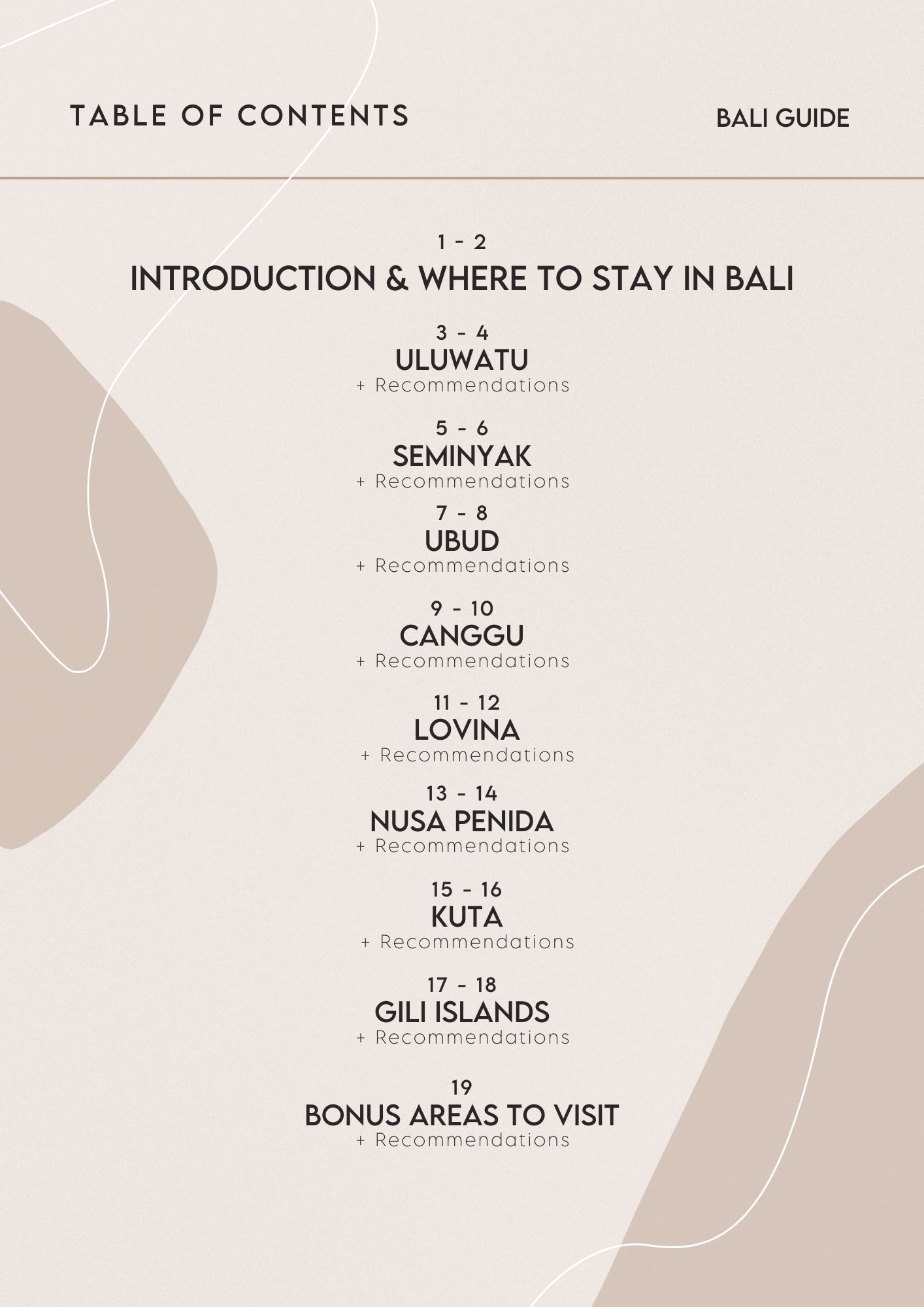 Ultimate Bali Travel Guide