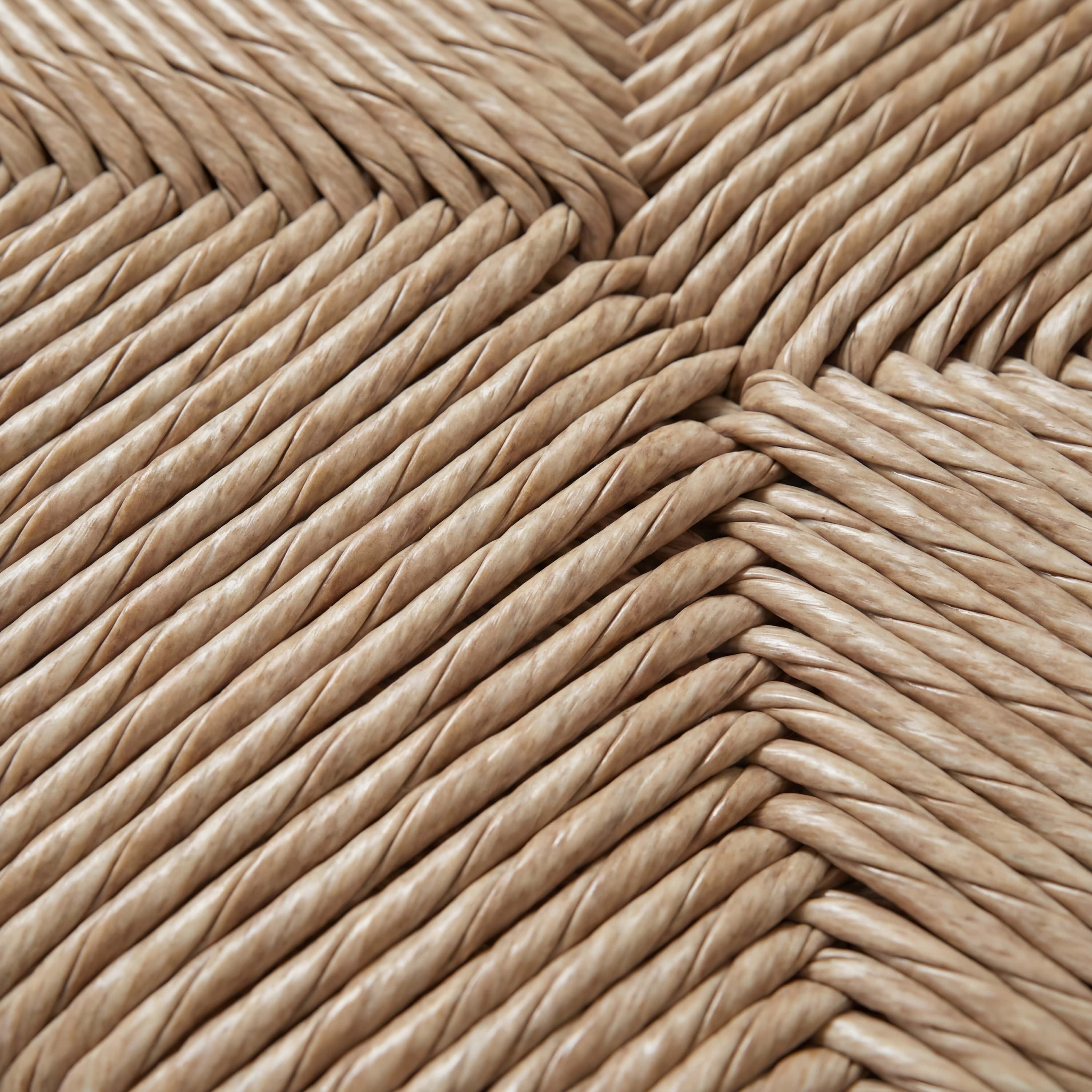 Raka Teak & Rattan Bar Stool