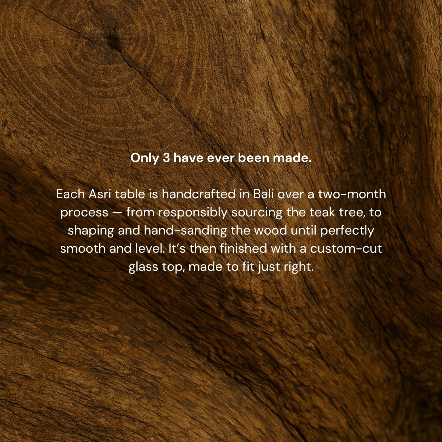 Asri Tree Trunk Coffee Table