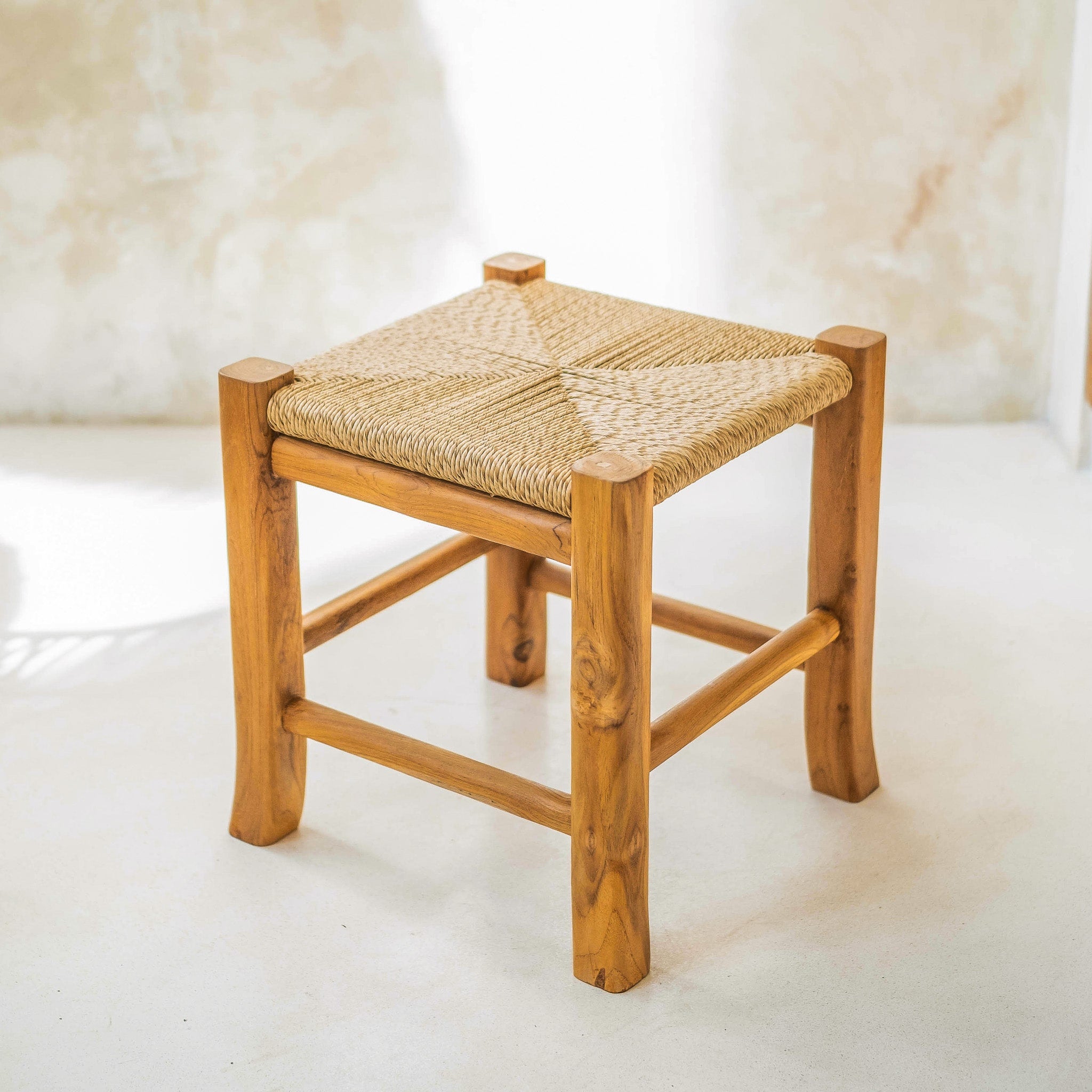 Lalita Rattan Foot Stool