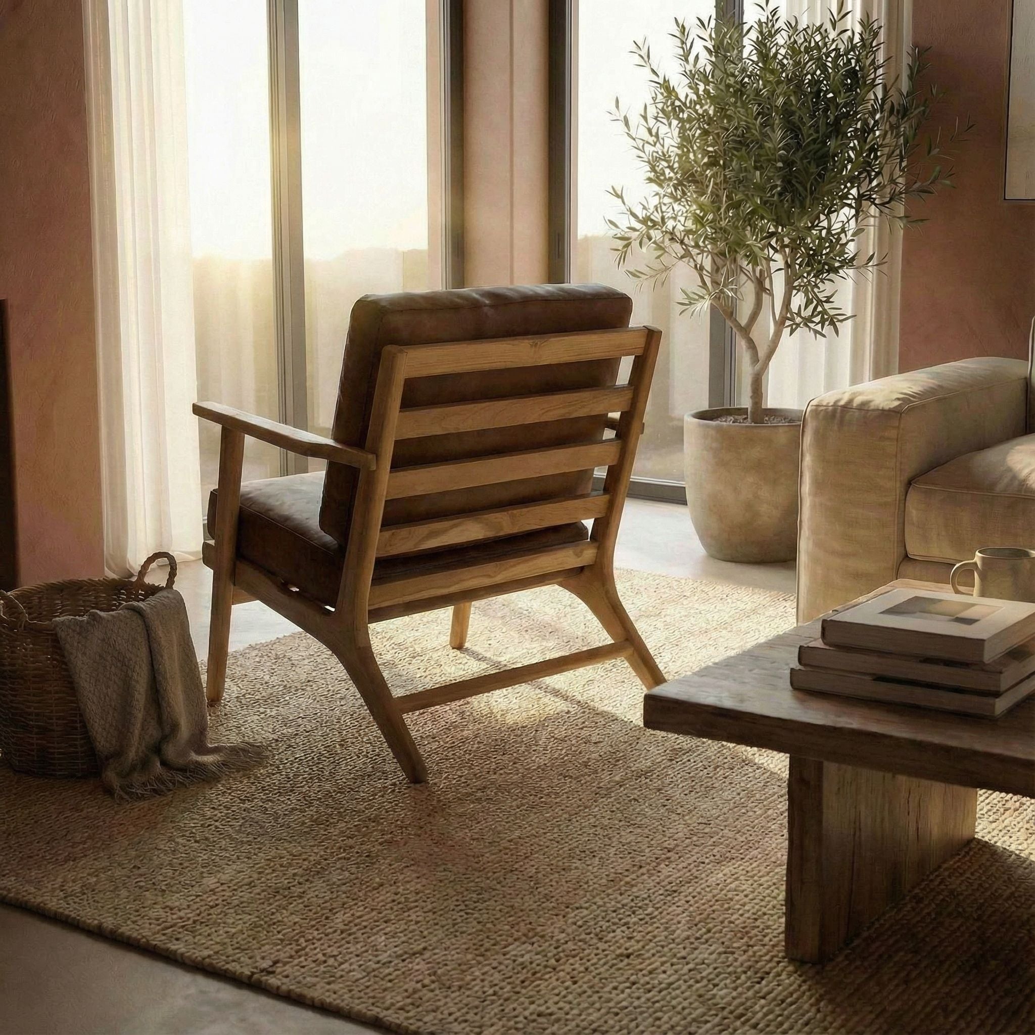 Senara Leather Armchair