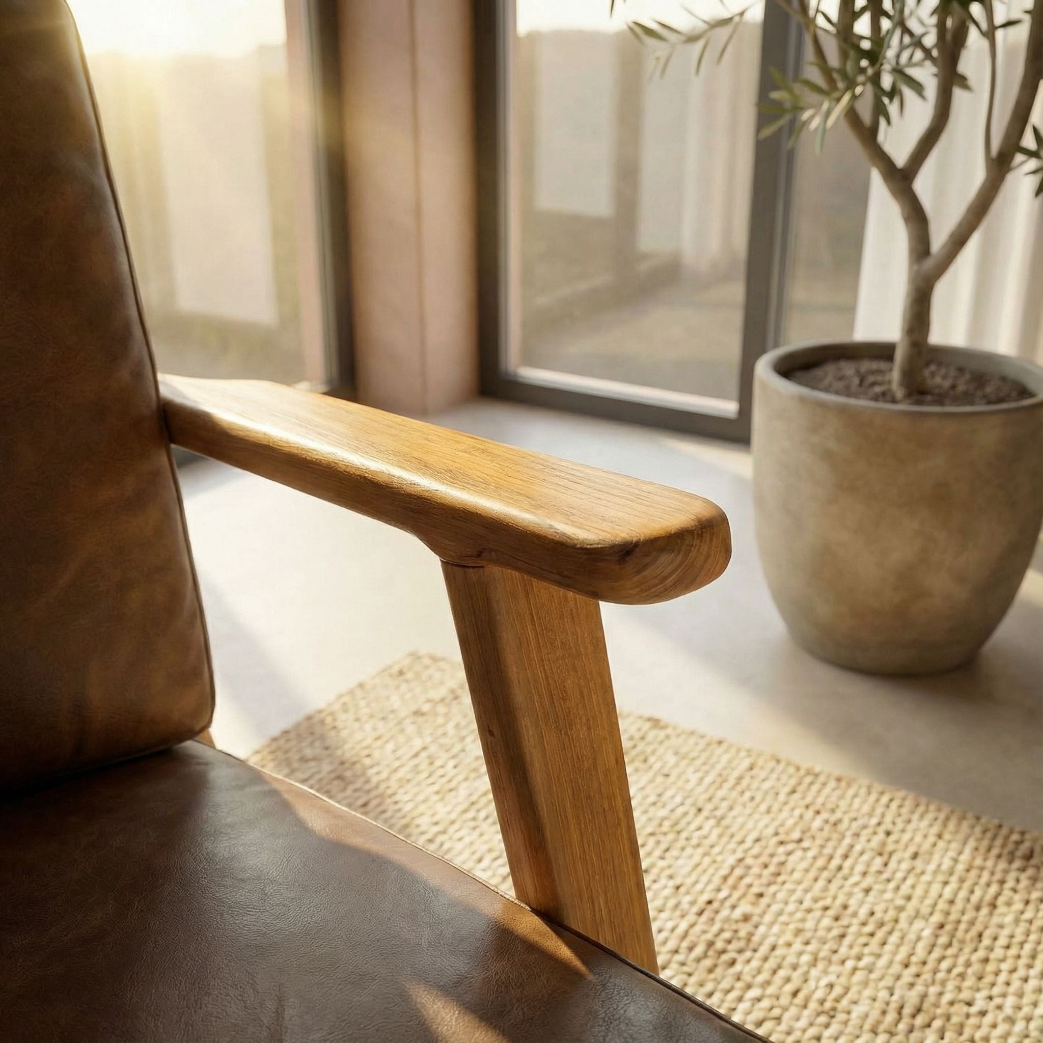 Senara Leather Armchair