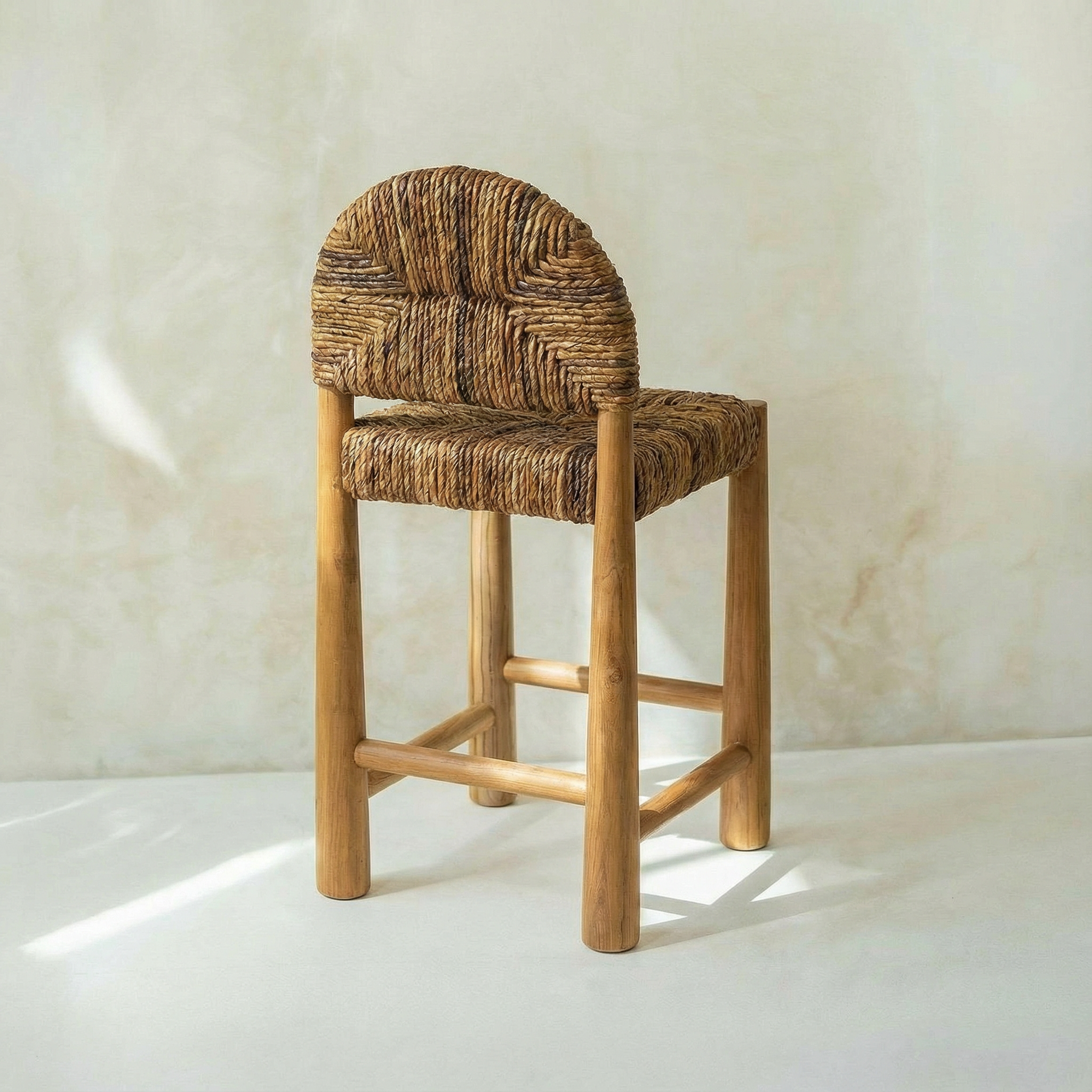 Loka Banana Leaf Bar Stool