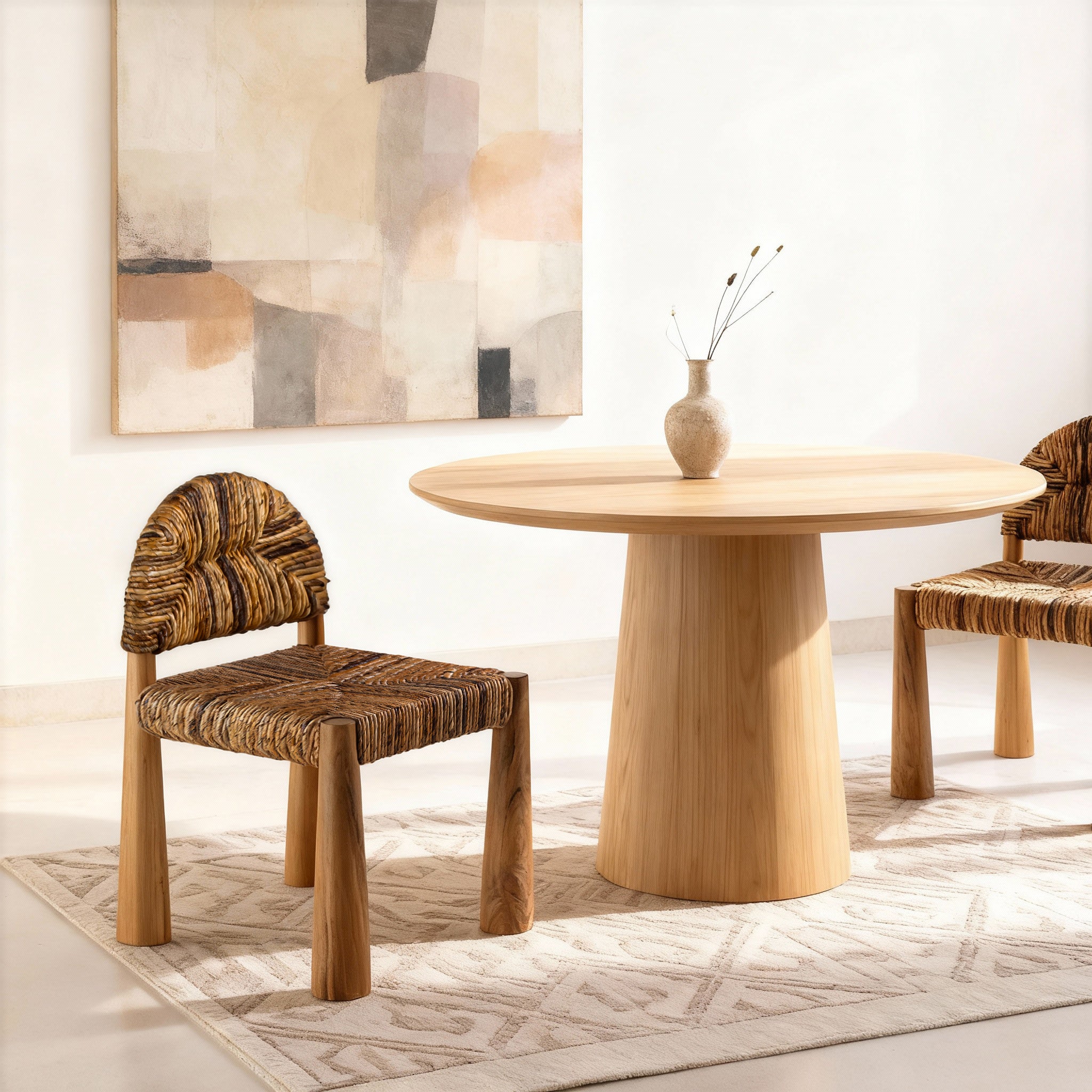 Loka Banana Leaf Dining Chair