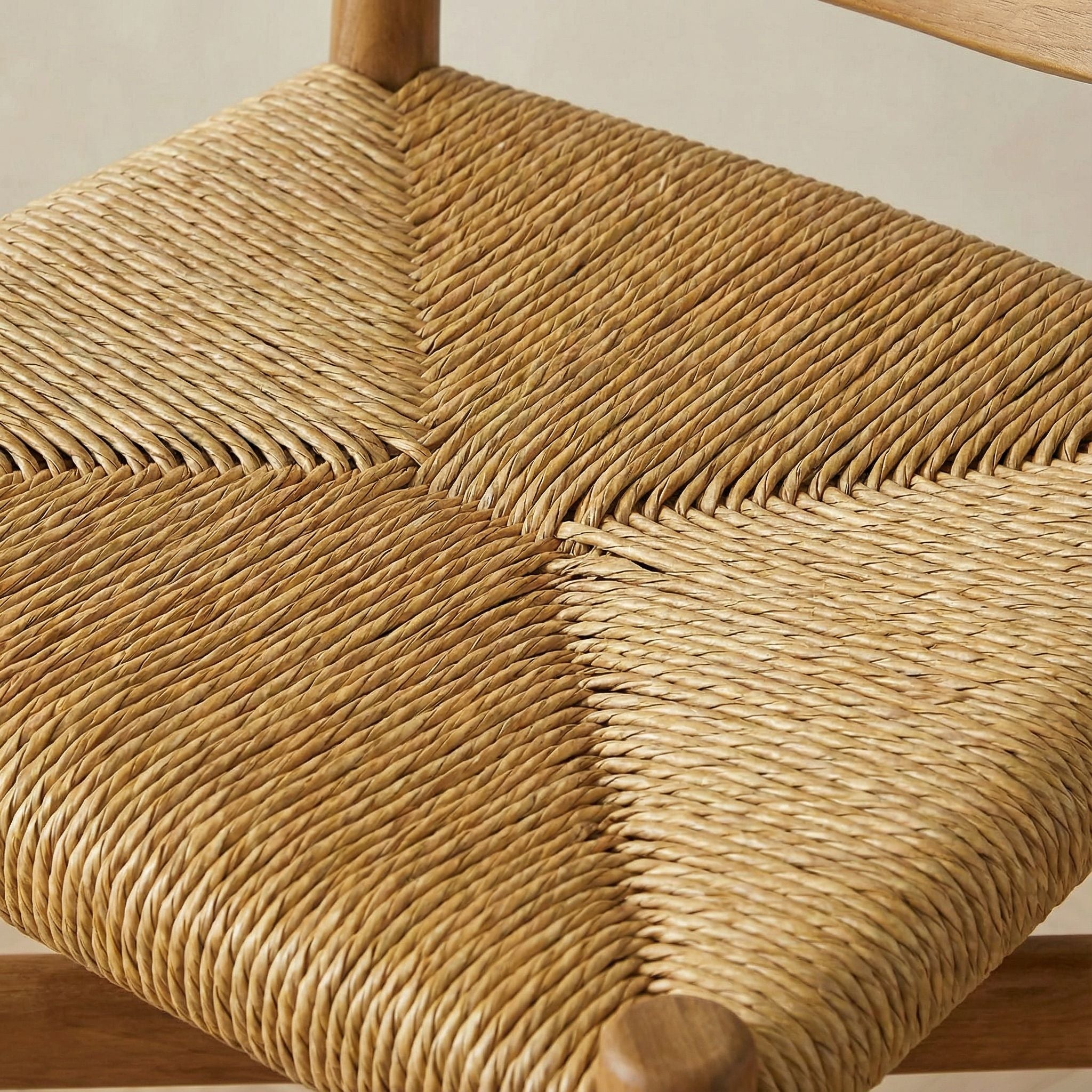 Raka Teak & Rattan Bar Stool