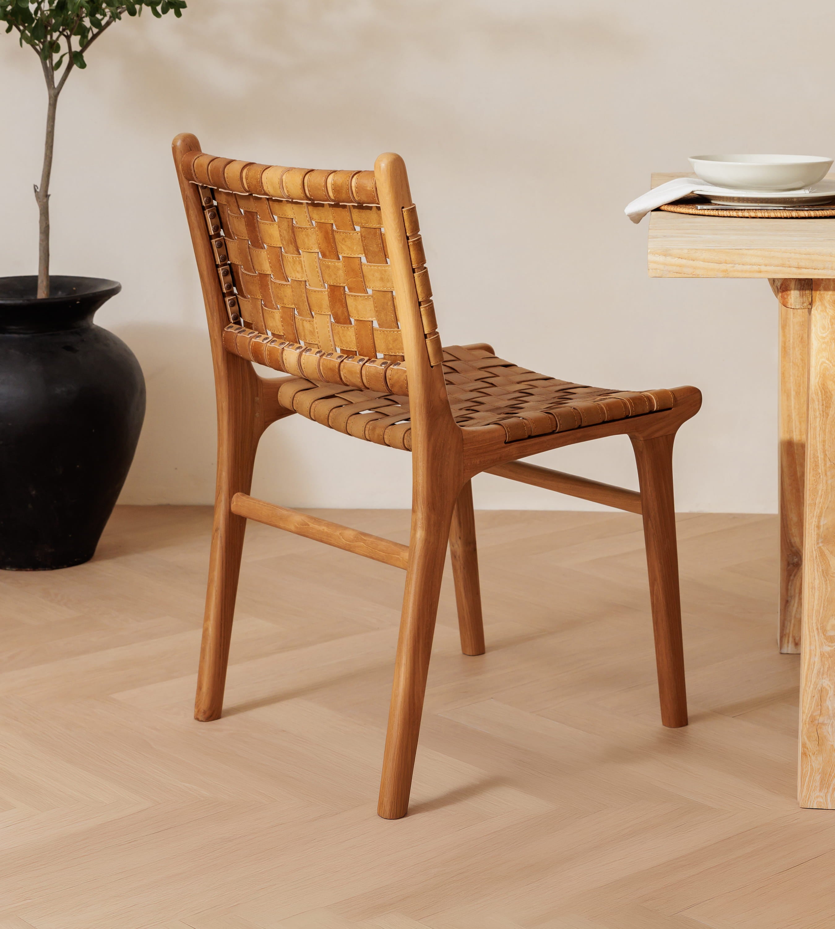 Senari Leather Dining Chair