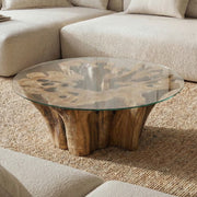 Asri Tree Trunk Coffee Table