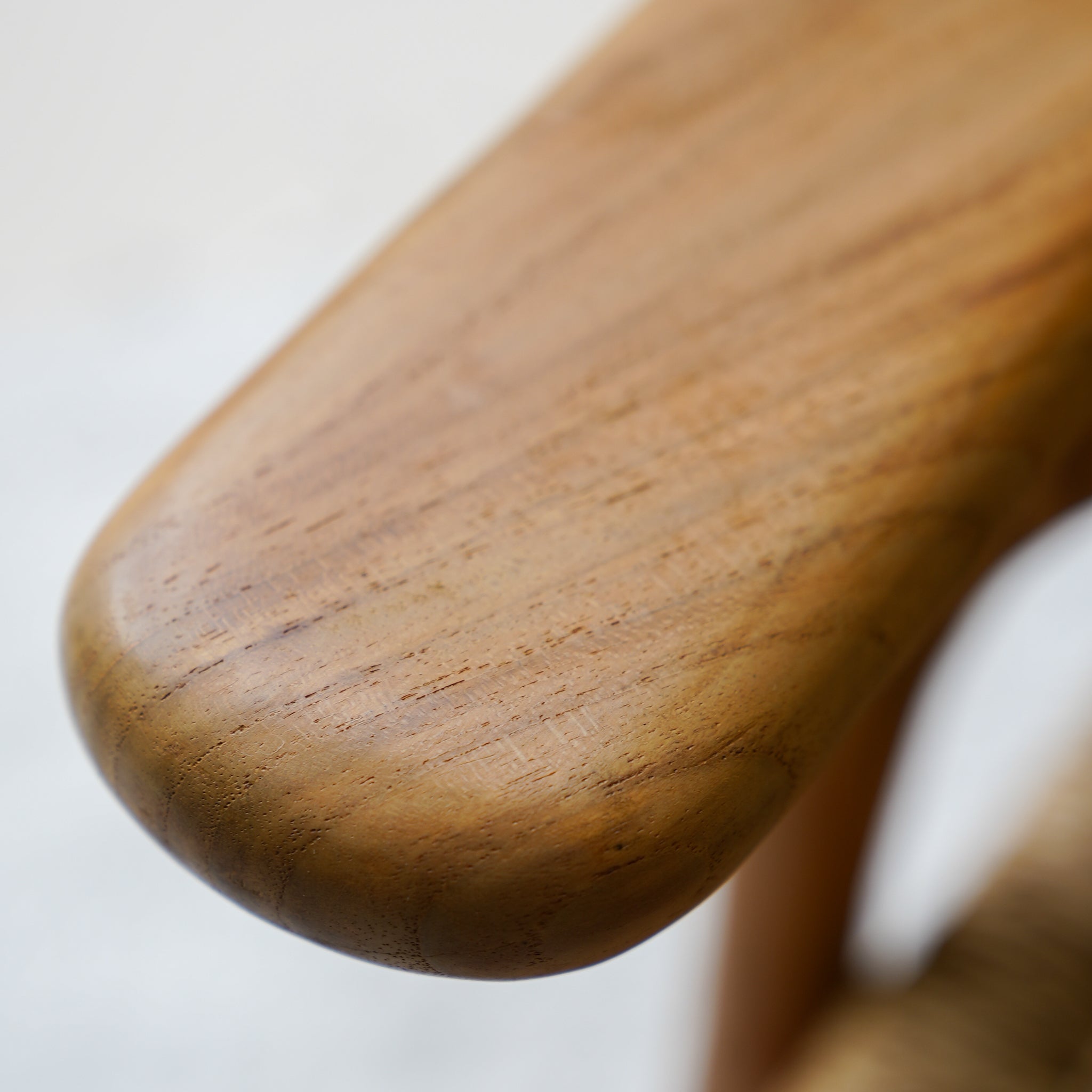 Zara Teak & Rattan Accent Armchair