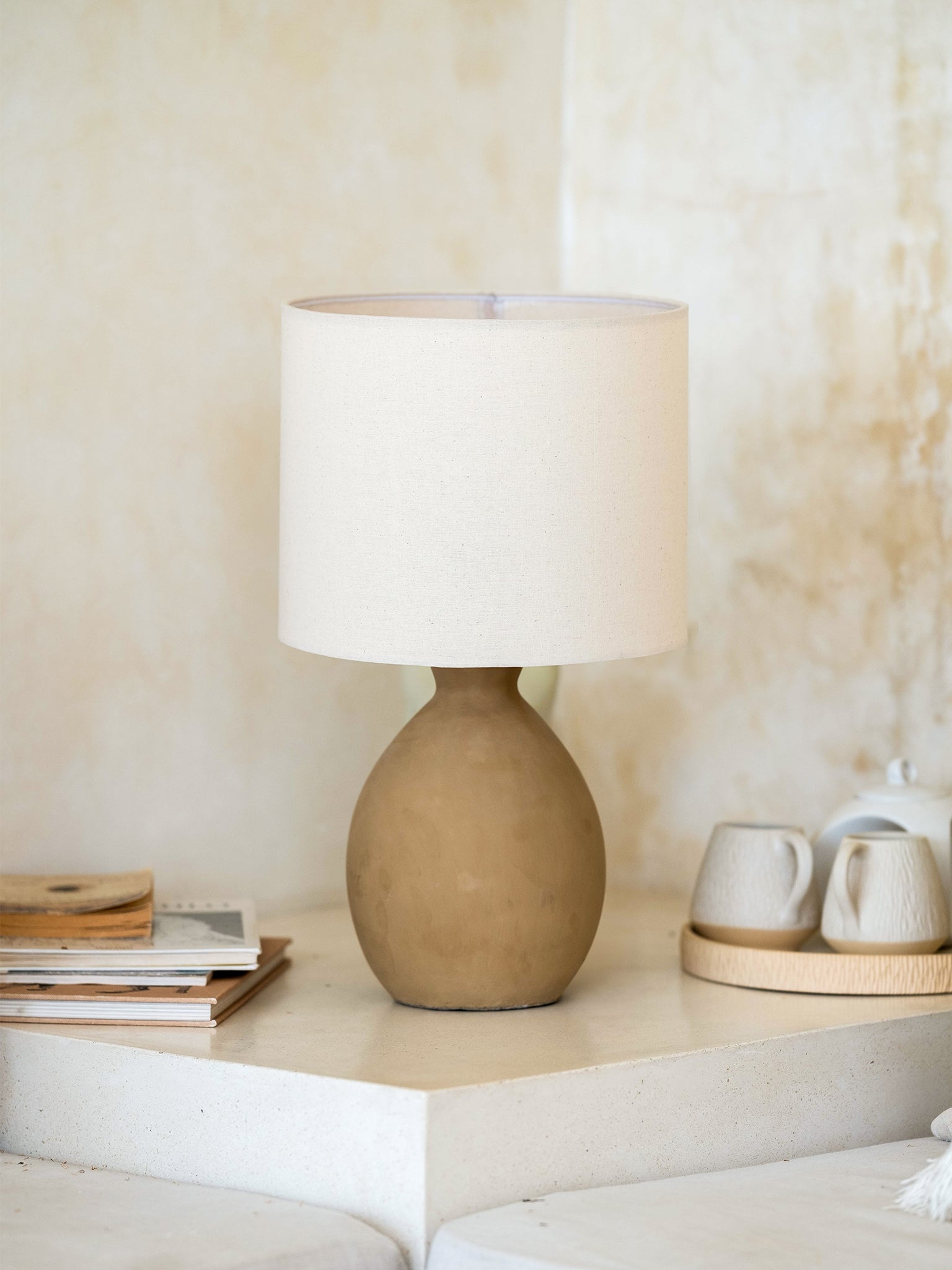 Aruna Ceramic Table Lamp - The Bali Concept