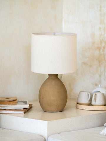 Aruna Ceramic Table Lamp - The Bali Concept