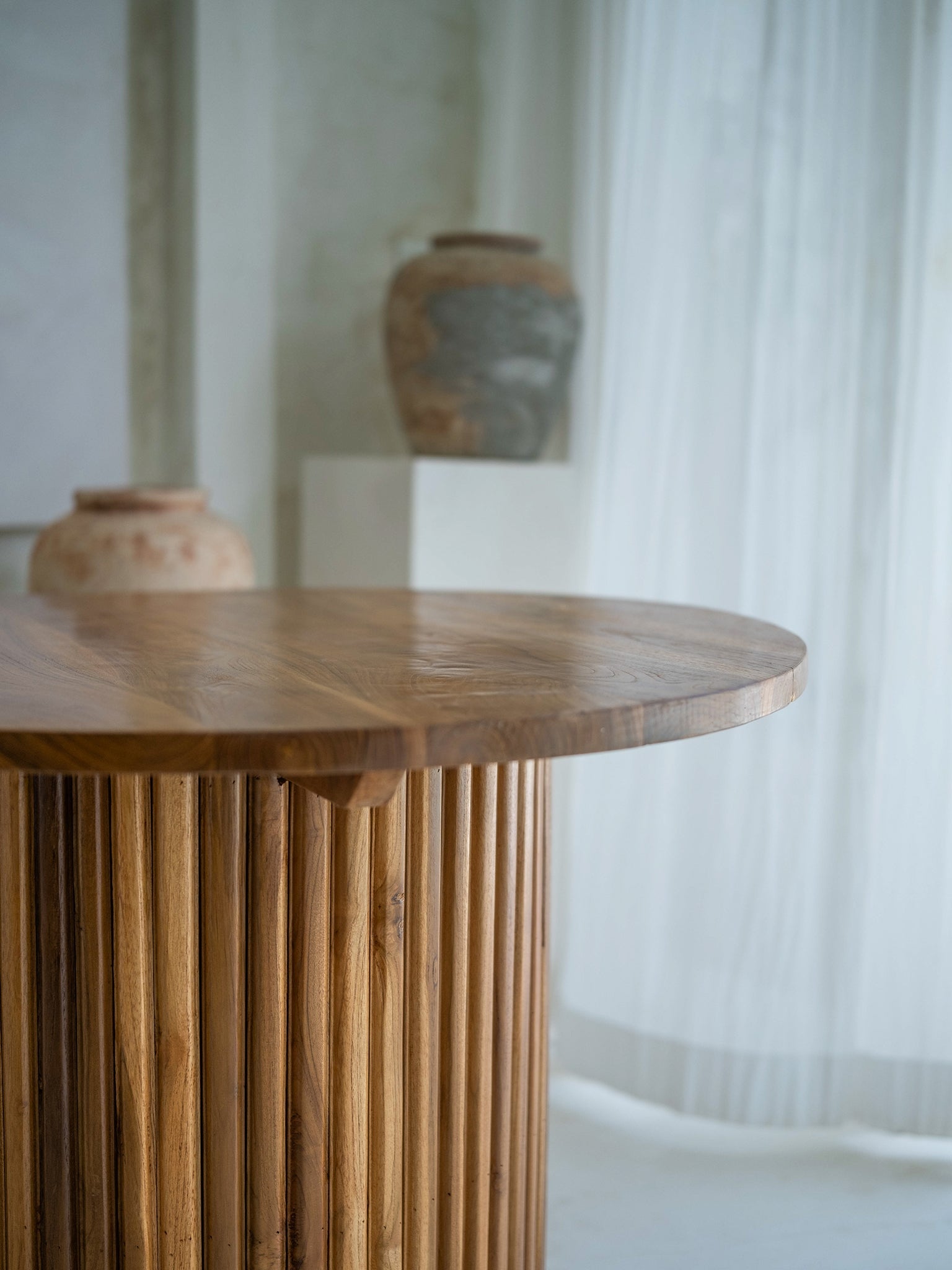 Maya Round Dining Table - The Bali Concept