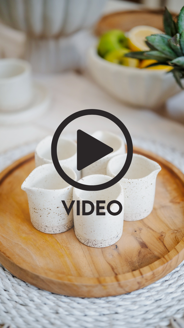 Load video: Ulu Ceramic Milk Jug