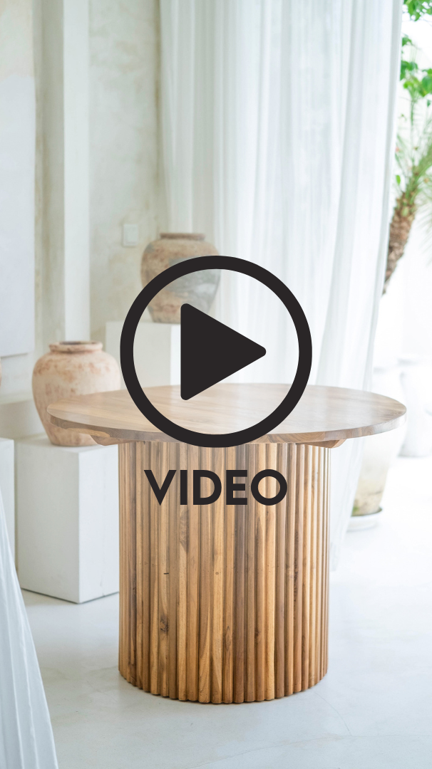 Load video: Maya Round Dining Table