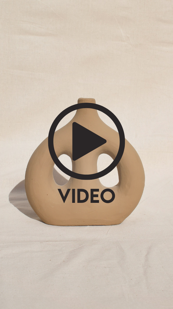 Load video: Gili Ceramic Decorative Vase