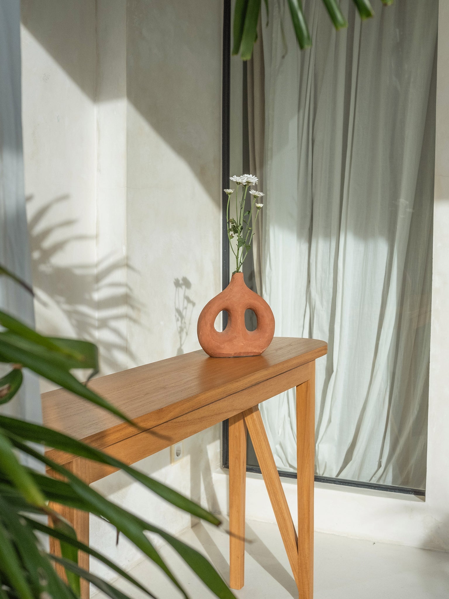 Sari Wooden Console Table - The Bali Concept