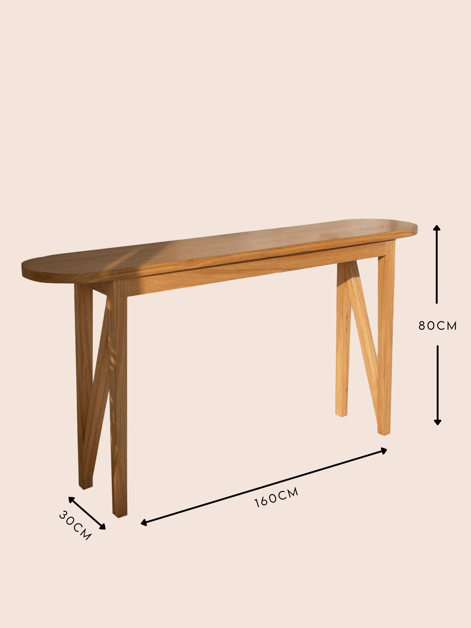 Sari Wooden Console Table - The Bali Concept