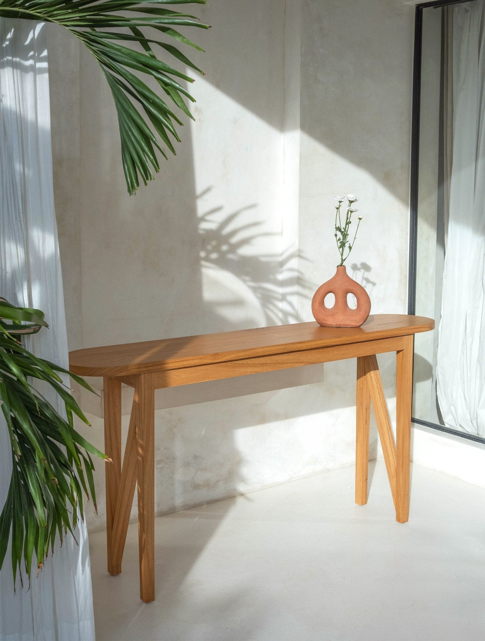 Sari Wooden Console Table - The Bali Concept