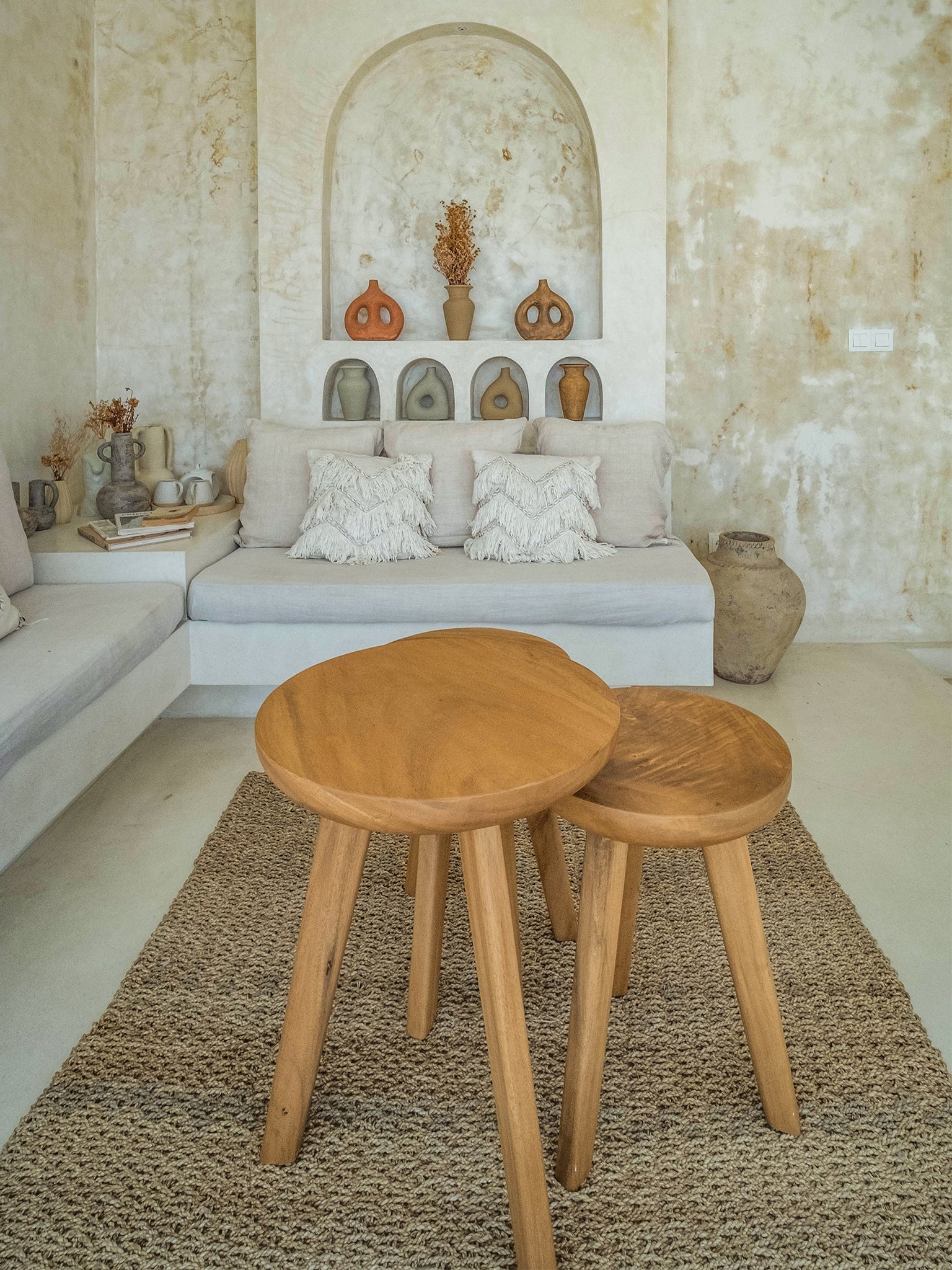 Suka Round Coffee Table - The Bali Concept
