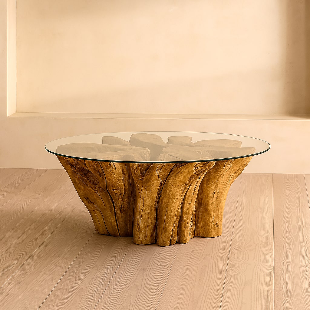 Asri Tree Trunk Coffee Table
