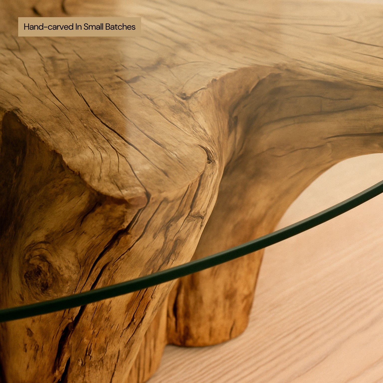 Asri Tree Trunk Coffee Table