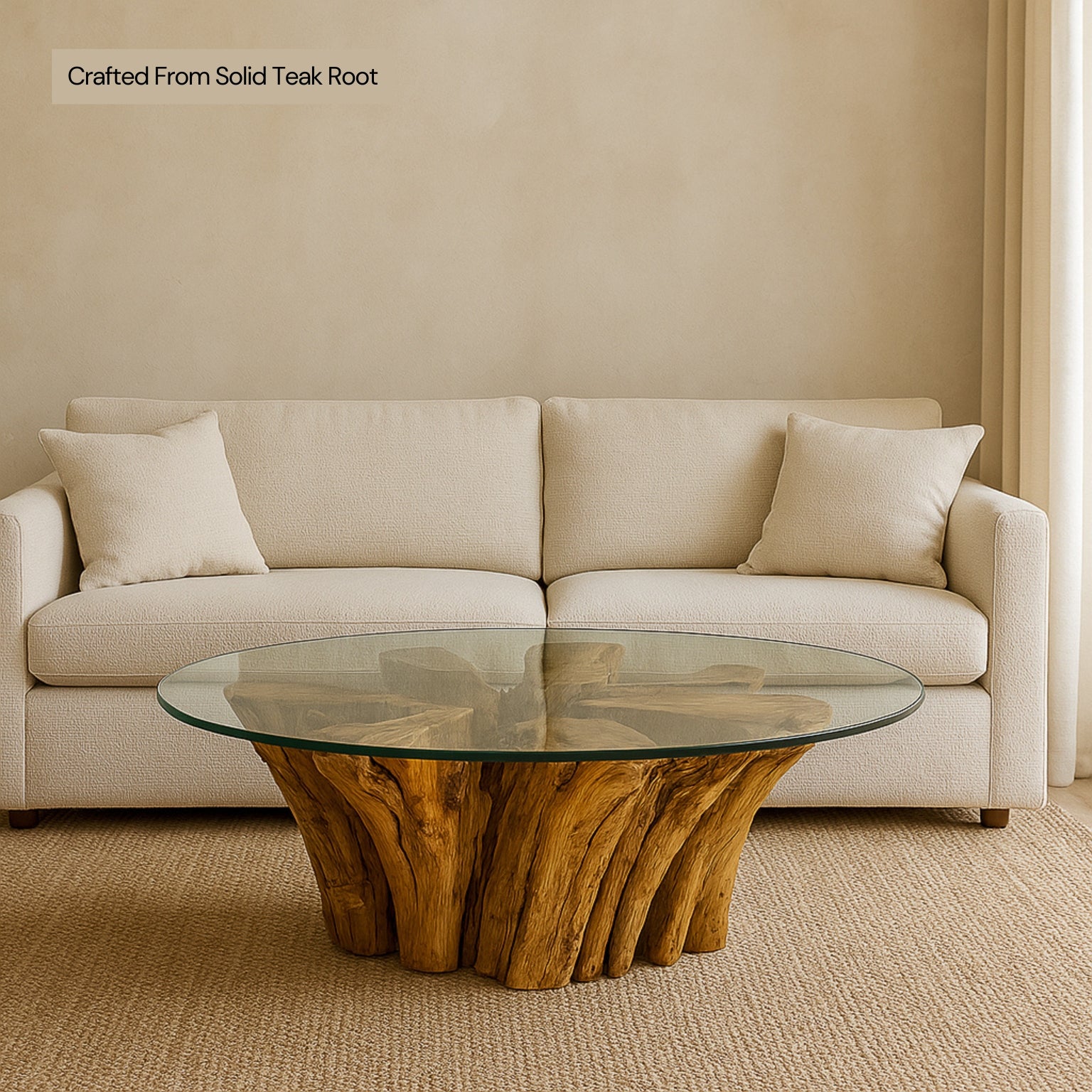 Asri Tree Trunk Coffee Table