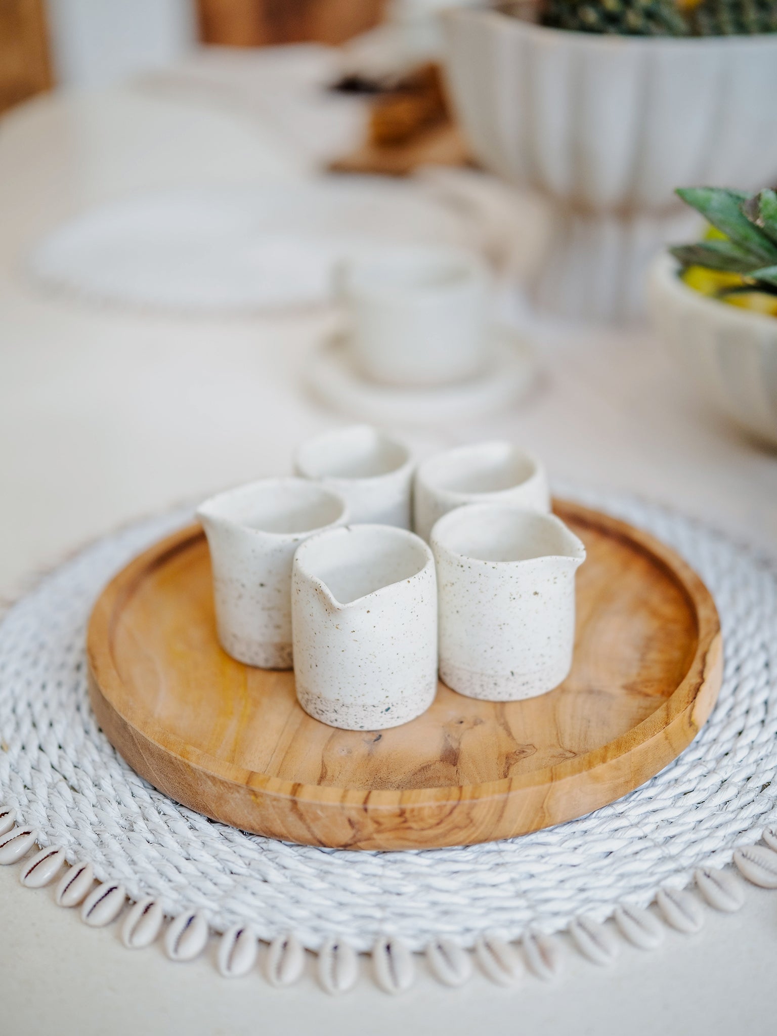 Ulu Ceramic Milk Jug - The Bali Concept