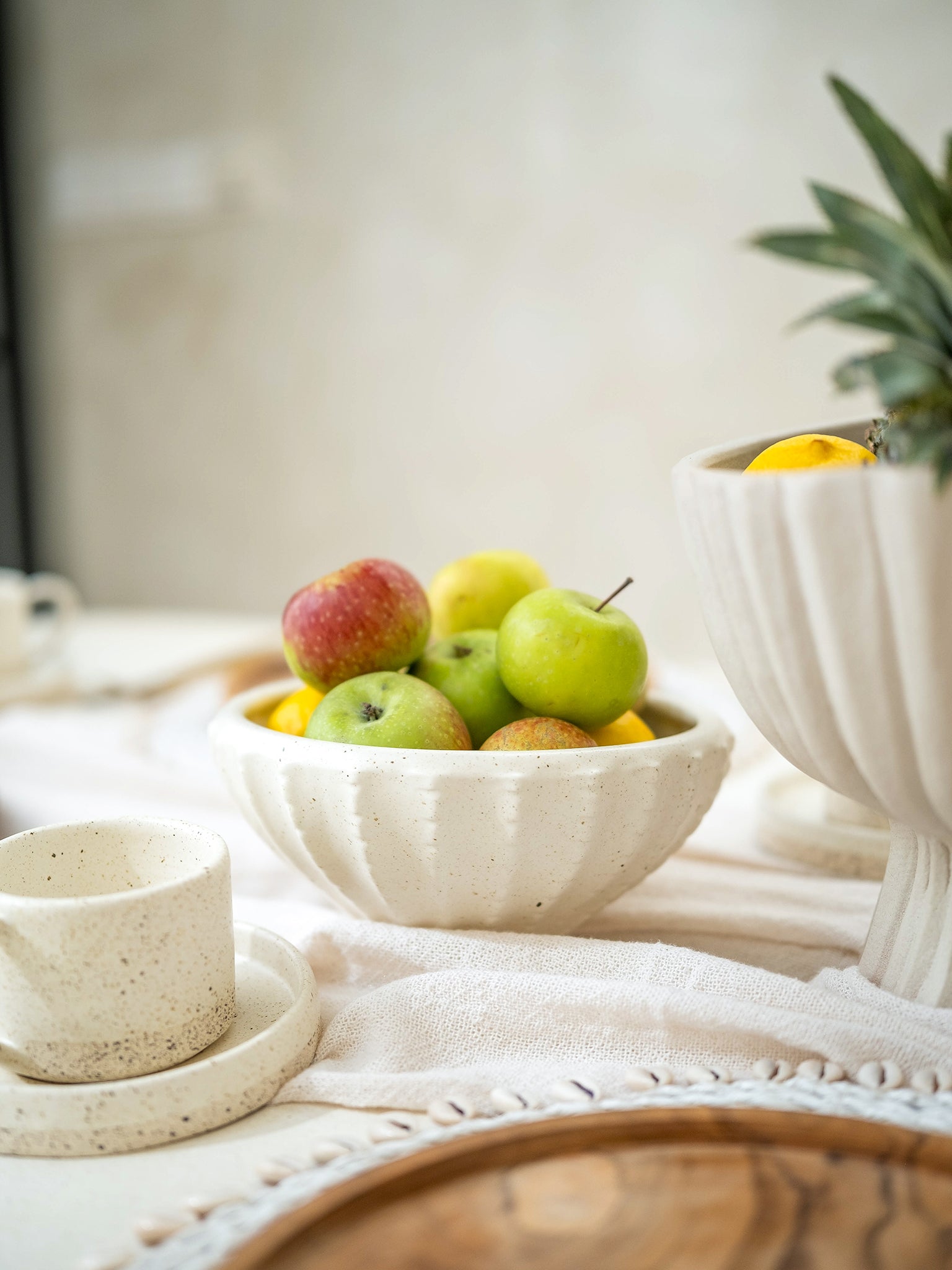 Ulu Ridged Serving Bowl - The Bali Concept