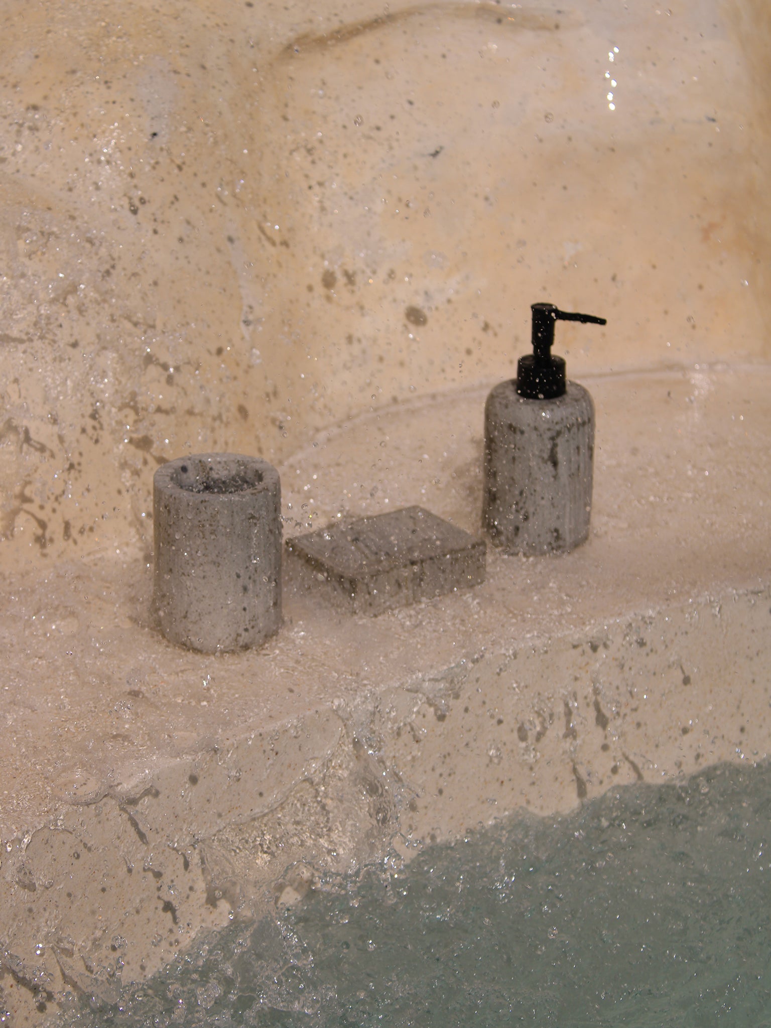 Watu Hand Soap Dispenser - The Bali Concept