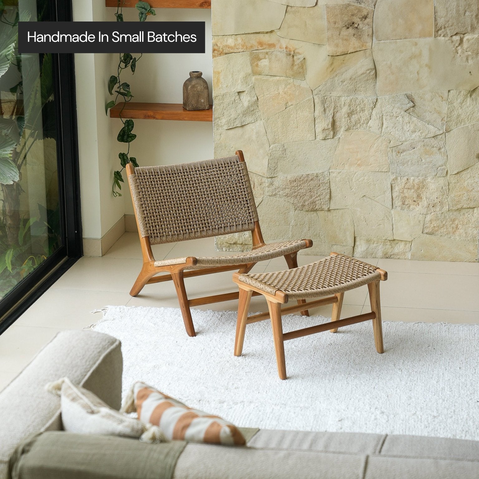 Zara Rattan Accent Chair