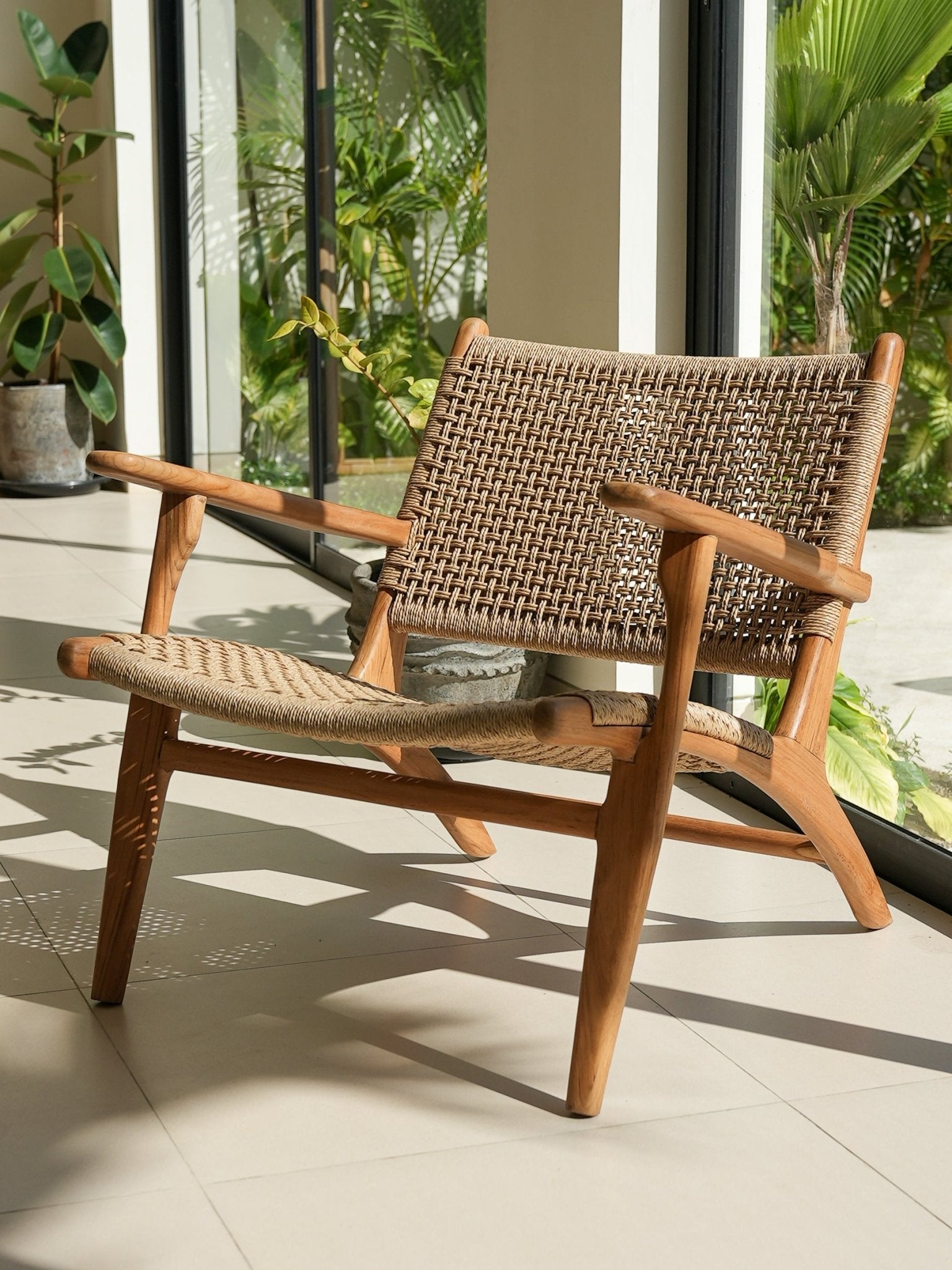 Buy Now | Zara Rattan Accent Chair With Arms | Handmade in Bali – The ...